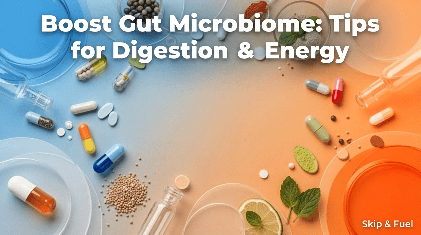 Boost Gut Microbiome: Tips for Digestion & Energy