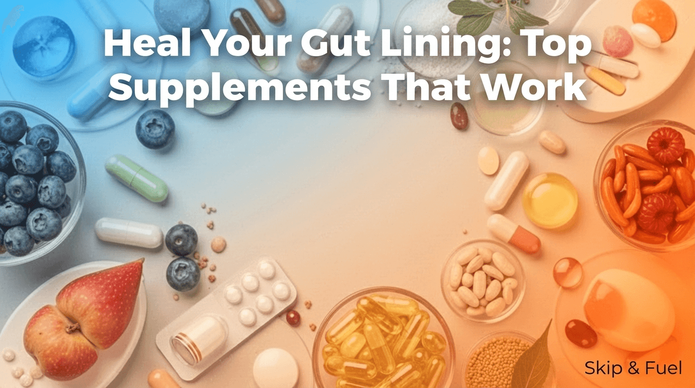Heal Your Gut Lining: Top Supplements That Work
