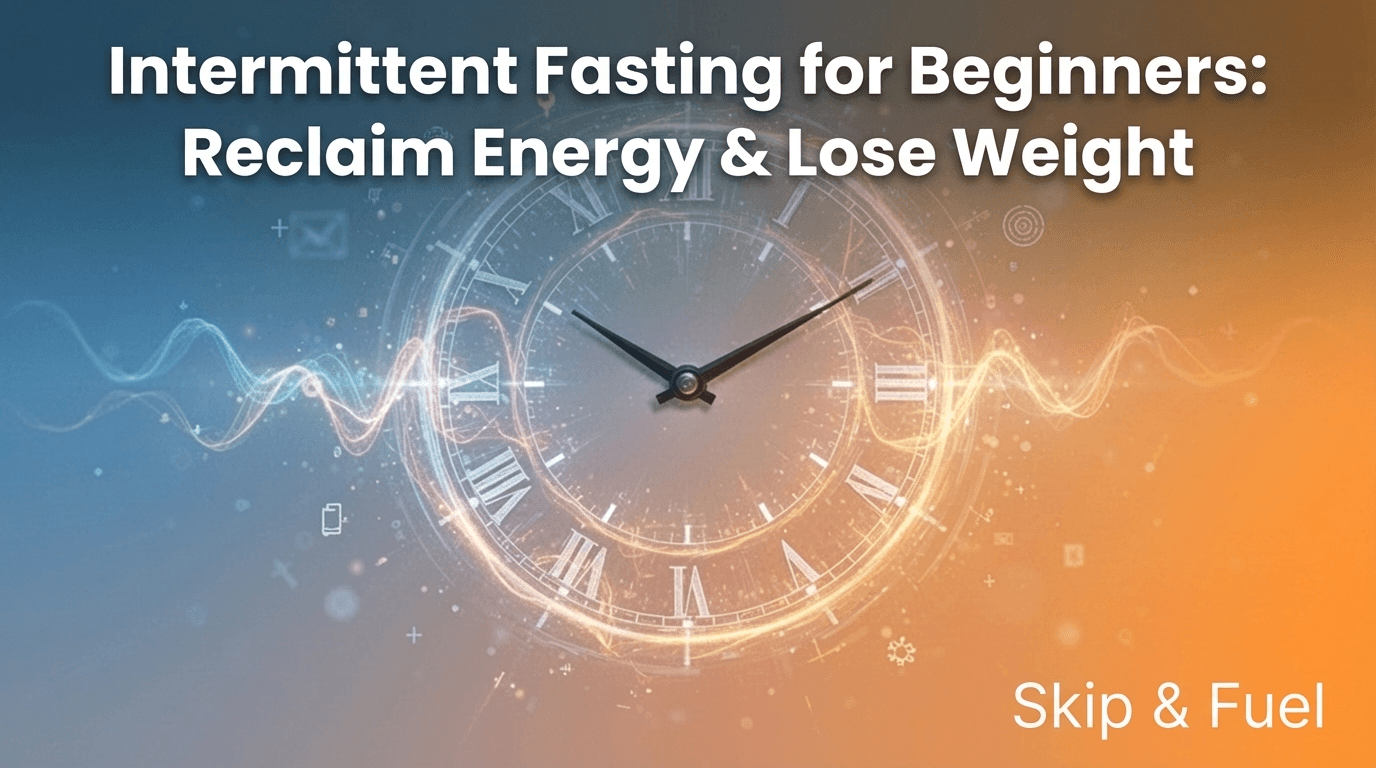 Intermittent Fasting for Beginners: Reclaim Energy & Lose Weight