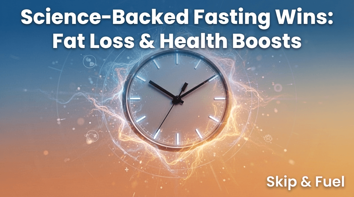 Science-Backed Fasting Wins: Fat Loss & Health Boosts