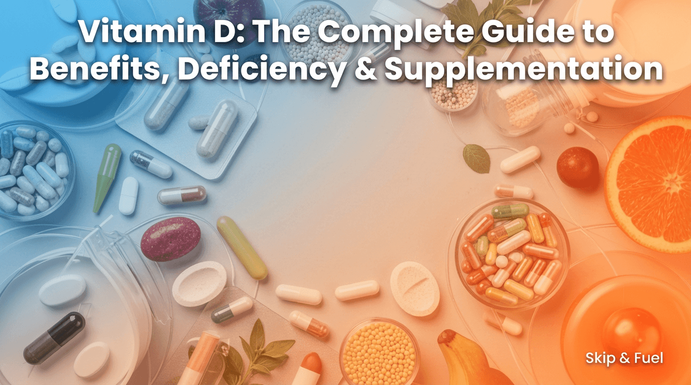 Vitamin D: The Complete Guide to Benefits, Deficiency & Supplementation
