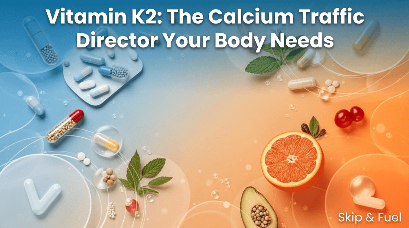 Vitamin K2: The Calcium Traffic Director Your Body Needs